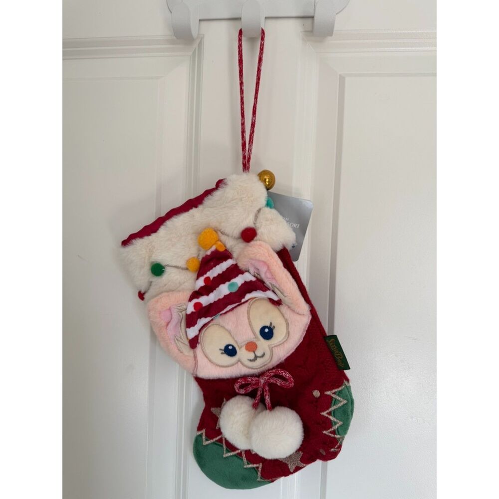 Disney LinaBell Christmas Stocking Plush Holiday Decor NWT